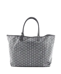 Pre-Owned Goyard Pm Saint Louis Tote Printed Coated Canvas