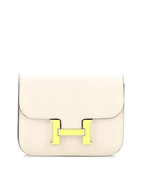 Pre-Owned Hermes Constance Slim Wallet Epsom