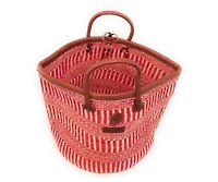 Bold and Brave Handmade Sisal Basket Tote