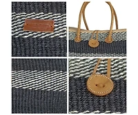 Balance Flow Handmade Sisal Straw Basket Tote