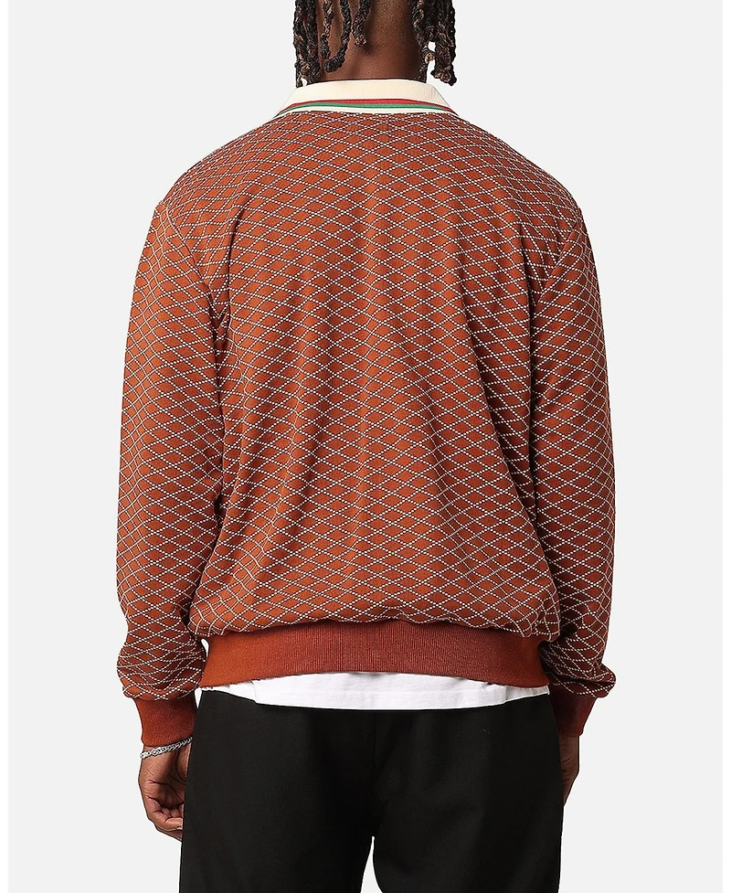 Xxiii Men's Printed Bomber Jacket