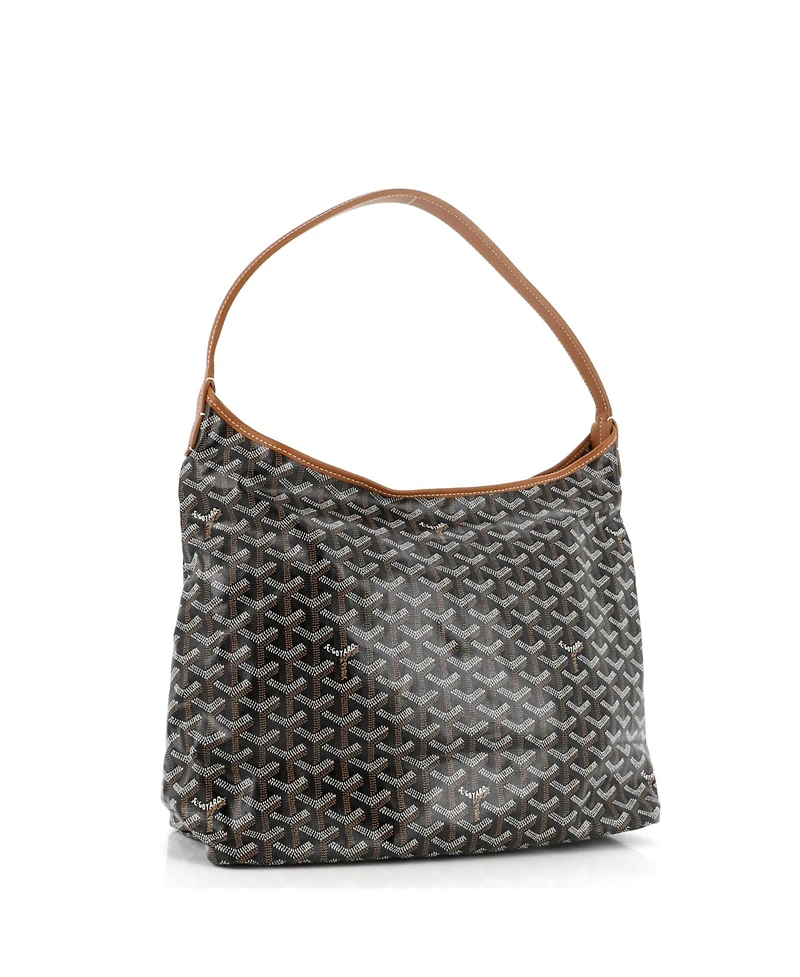 Pre-Owned Goyard Boheme Hobo Coated Canvas