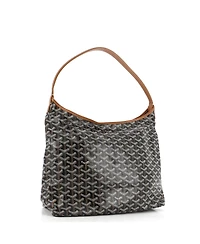 Pre-Owned Goyard Boheme Hobo Coated Canvas