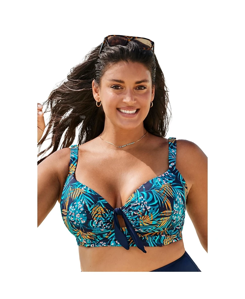 Swimsuits for All Women's Confidante Bra Underwire Bikini Top