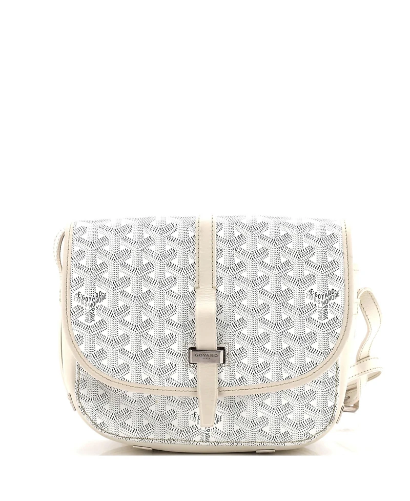 Pre-Owned Goyard Pm Belvedere Ii Messenger Bag Coated Canvas