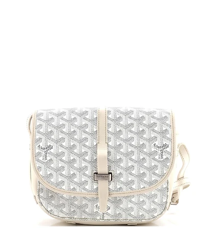 Pre-Owned Goyard Pm Belvedere Ii Messenger Bag Coated Canvas