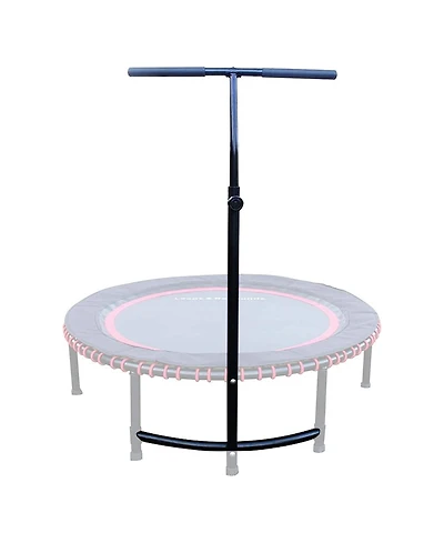 Leaps & Rebounds 40" Adjustable Height Stabilizer Bar Attachment for All Mini Fitness Workout Trampolines, Handlebar Only, Trampoline Not Included
