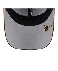 New Era Men's Brown San Diego Padres 2025 Mlb Clubhouse 39THIRTY Flex Hat