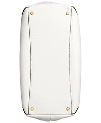 Donna Karan New York Glenwood Leather Shoulder with Tassel Detail
