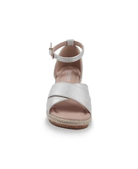 Kenneth Cole Reaction Little and Big Girls Anastasia Charlie Cork Wedge Sandals