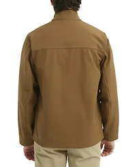Hawke & Co. Men's Mountain Stretch Soft Shell Collar Jacket