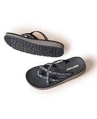 Minnetonka Women's Hanna 2.0 Multi Strap Thong Sandals