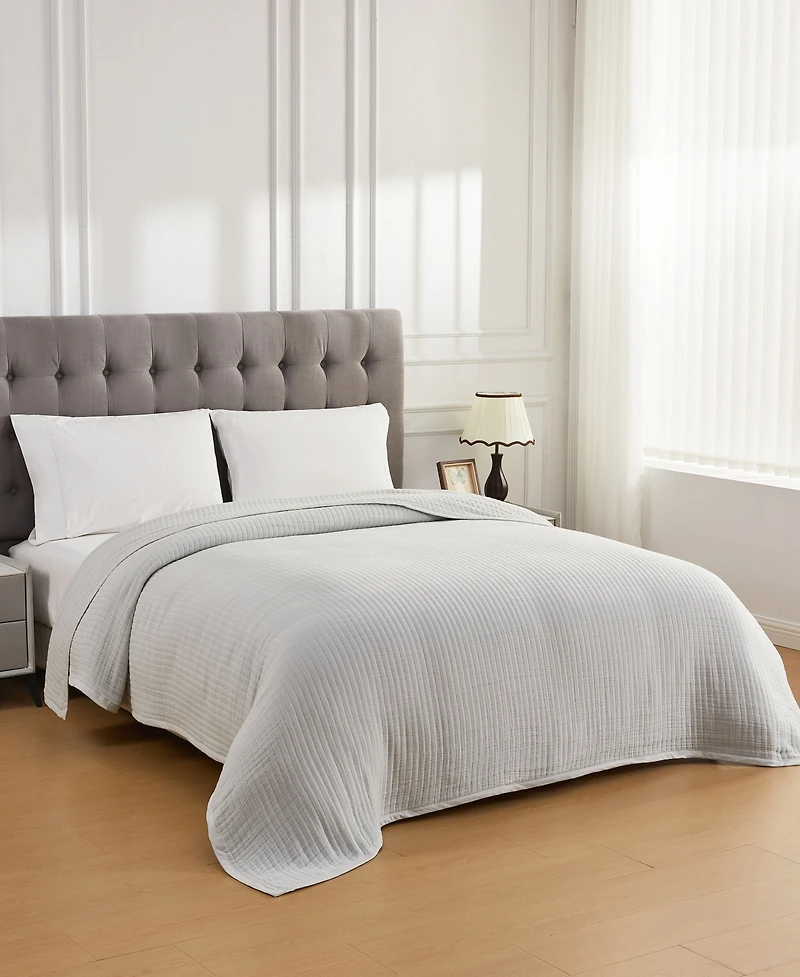Melange Home Cotton Gauze Blanket