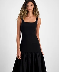 Rachel Rachel Roy Women's Hollie Square-Neck Midi Dress
