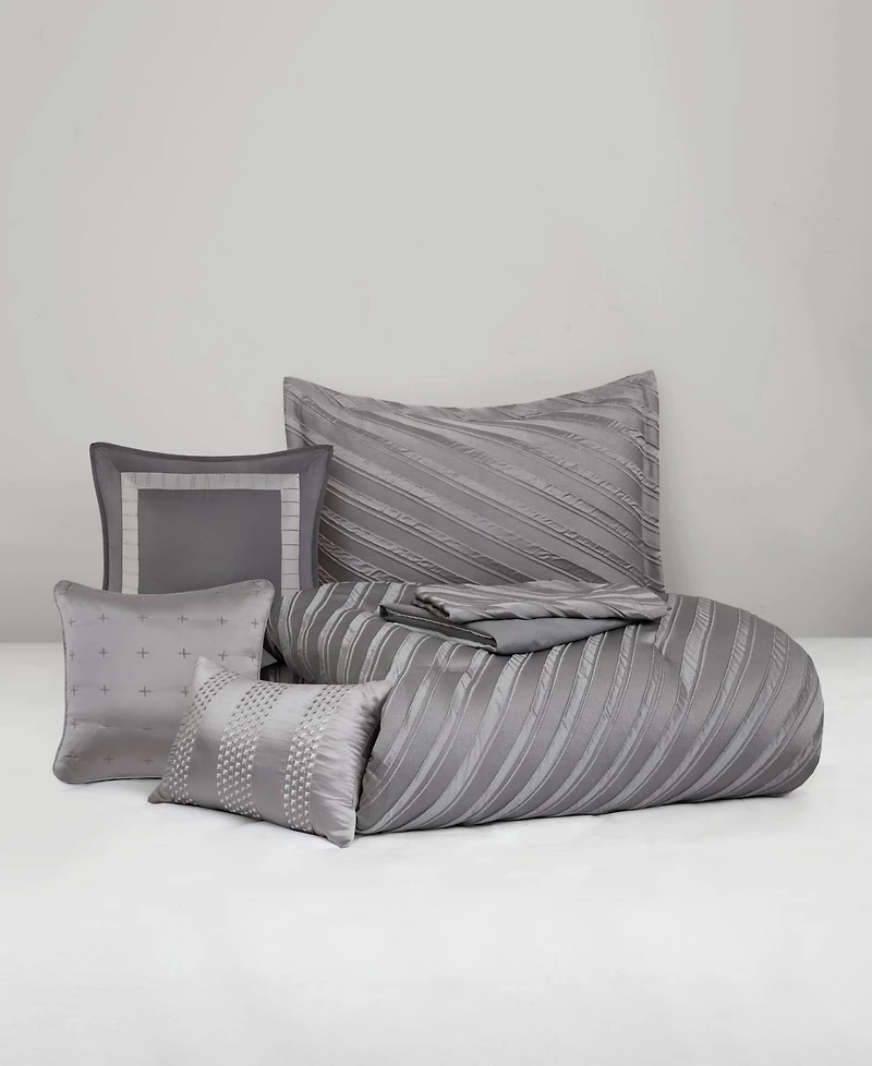Madison Park Riva Jacquard 7-Pc. Comforter Set, California King