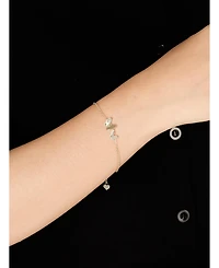 Devata Butterfly Chain Bracelet in 14K Gold, 6.5 in adj to 7.5 in, approx. 3.0 grams.