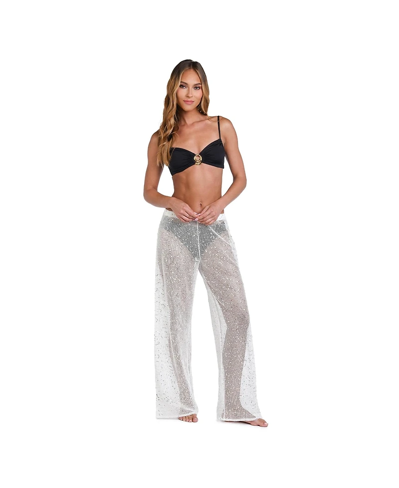 Sunshine 79 Women's Cover Up Swim Shine Crochet Pant