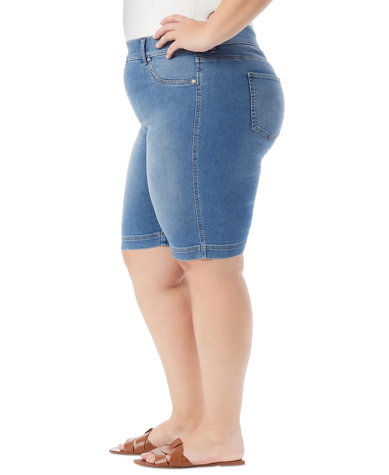 Gloria Vanderbilt Plus Shape Effect Bermuda Shorts