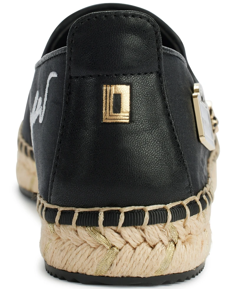 Karl Lagerfeld Paris Women's Michaela Rue Pins Espadrille Flats