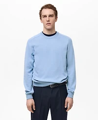 Mango Men's Knitted Cotton Sweater