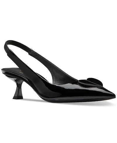 Kate Spade New York Women's Lover Slingback Kitten Dress Sandals