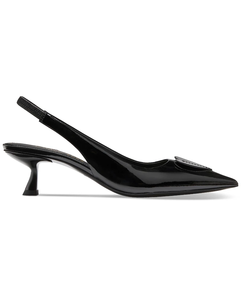 Kate Spade New York Women's Lover Slingback Kitten Dress Sandals