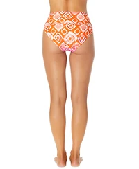 Anne Cole Women's Tie Dye Foulard Brief Bikini Bottoms