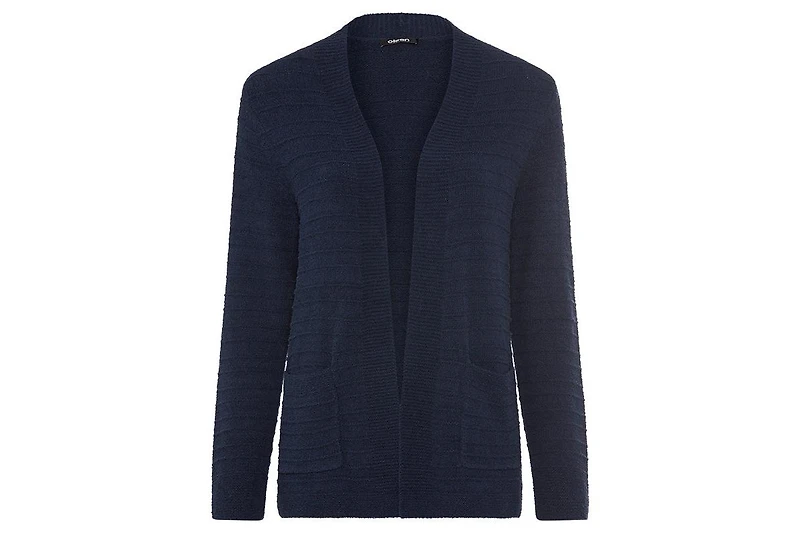 Olsen Women's Rib Knit Open Front Cardigan