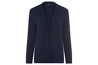 Olsen Women's Rib Knit Open Front Cardigan