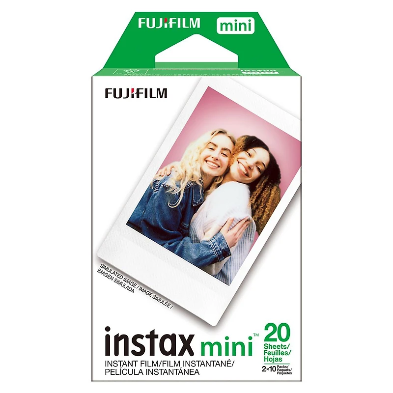 Fujifilm Fujifilm Instax Mini 12 Instant Film Camera, Blossom Pink Bundle with Instax Mini Custom Case, Accessory Kit and Daylight Film, Twin Pack (20