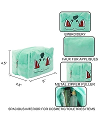 Pokemon Bulbasaur Green 8" Cosmetic Toiletry Tote