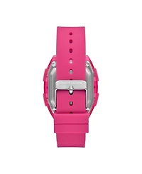 Skechers Women's Sawtelle Digital, Pink Polycarbonate Watch