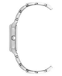 Anne Klein Women's Quartz Silver-Tone Octagonal Metal Alloy Bracelet Watch