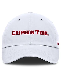 Nike Men's White Alabama Crimson Tide Core Club Mascot Wordmark Adjustable Hat