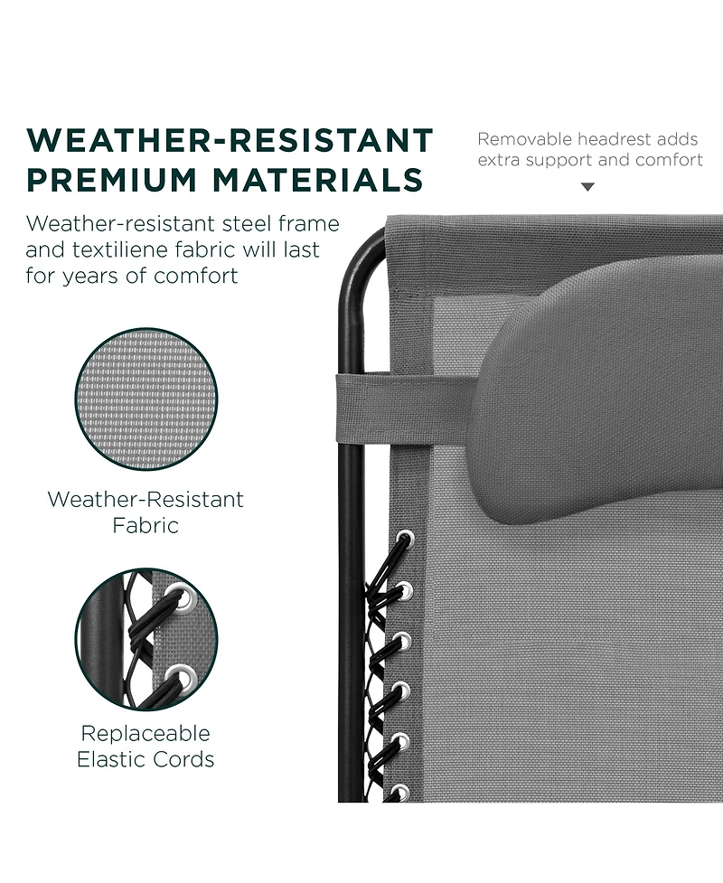 Best Choice Products Oversized Zero Gravity Chair