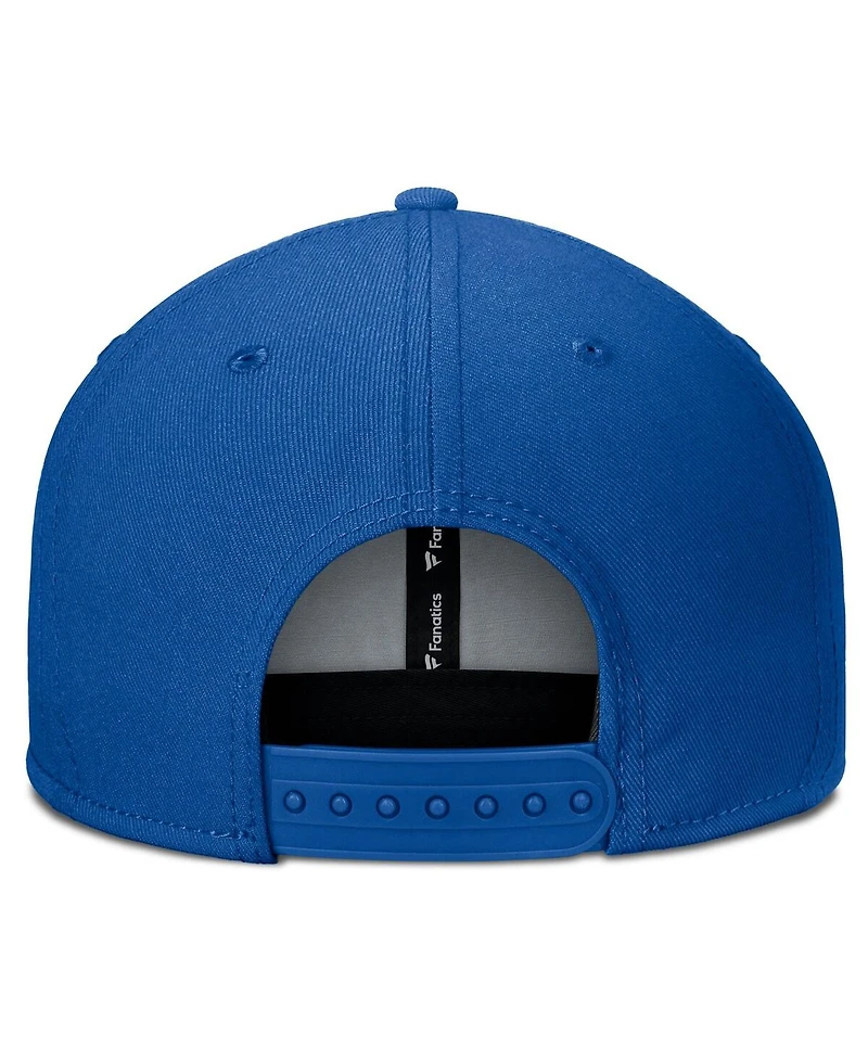 Fanatics Men's Royal Buffalo Sabres Fundamental Gino Stack Snapback Hat