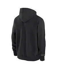 Nike Men's Black West Virginia Mountaineers On-Court Performance Full-Zip Hoodie