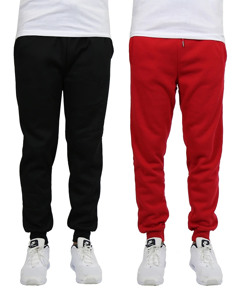 Blue Ice Men's 2-Pack Fleece-Lined Jogger Sweatpants