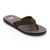 Quiksilver Men's Carver Suede Flip Flops