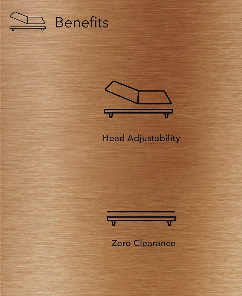 Beautyrest BaseLogic Bronze Adjustable Base