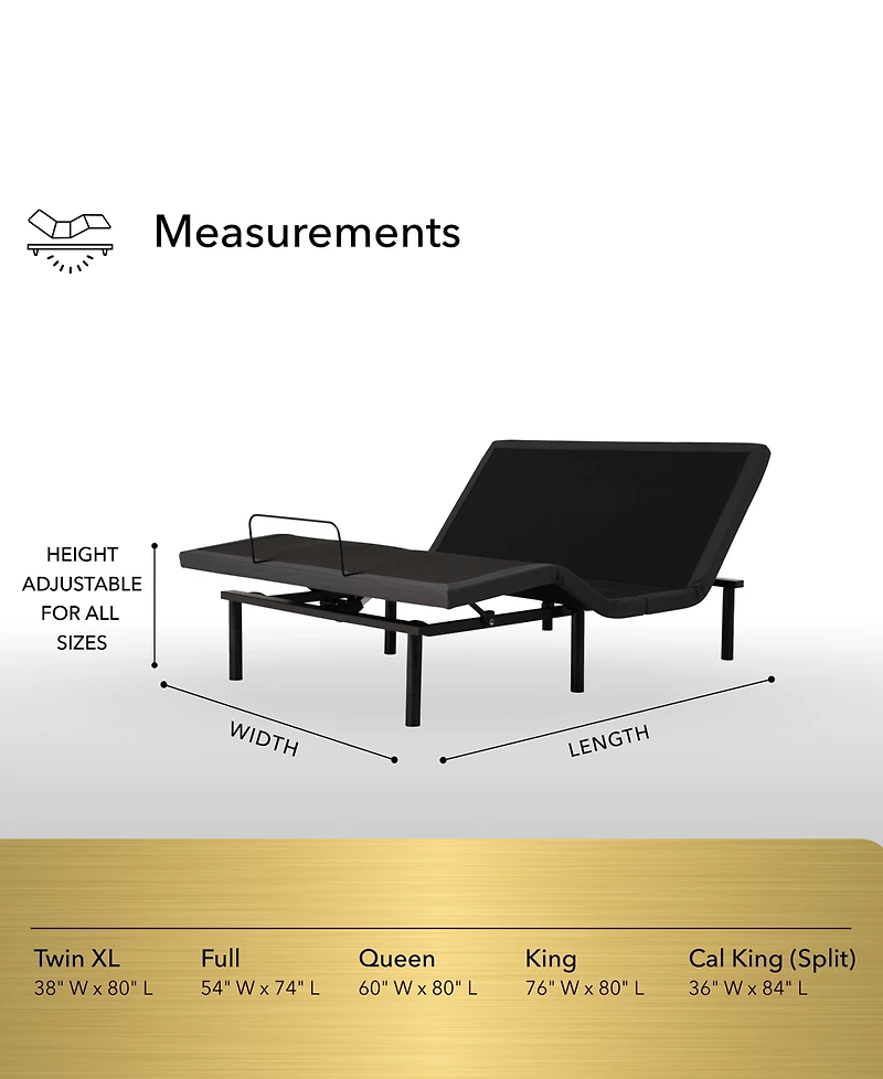 Beautyrest BaseLogic Gold Adjustable Base