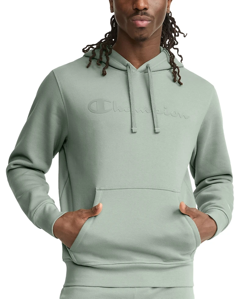 Champion Men's Logo Graphic Pullover Hoodie