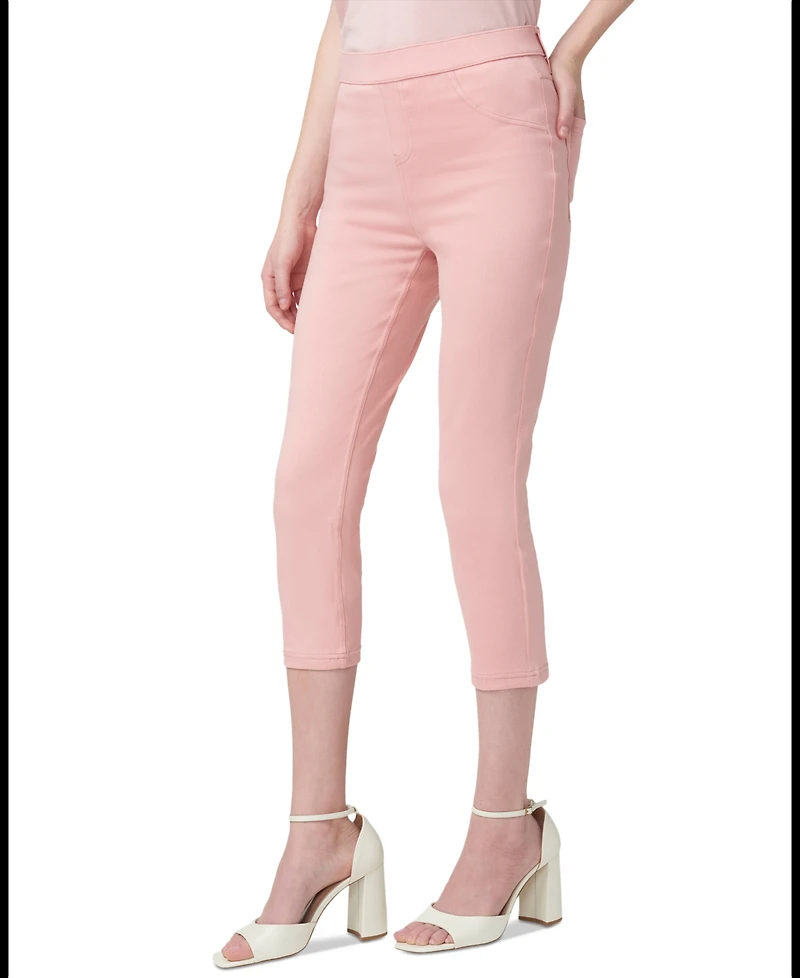 Hue Women's Mid-Rise Pull-On Denim Capri Leggings