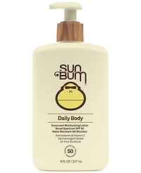 Sun Bum Daily Body Sunscreen Moisturizing Lotion Spf 50, 8 oz.