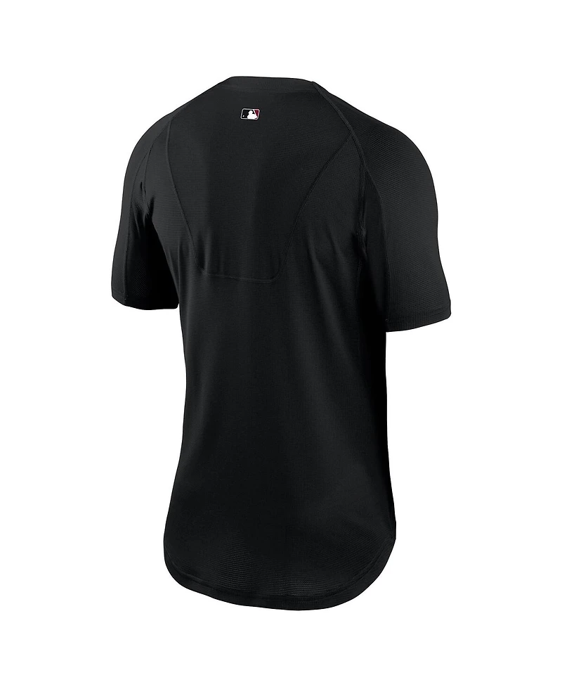 Nike Men's Black Arizona Diamondbacks Authentic Collection Performance Raglan T-Shirt
