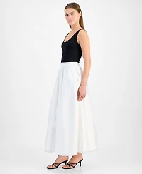 Boss Orange Women's Cotton Pull-On Maxi Skirt