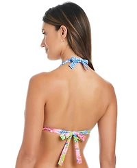 Bleu by Rod Beattie Women's Lets Get Away Triangle Bikini Top