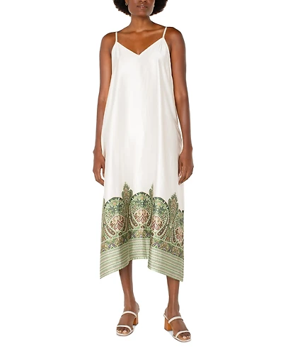 Liverpool Los Angeles Women's Spaghetti Strap Maxi Dress