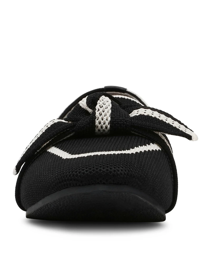 Anne Klein Women's Tanya Bow Knit Slip On Loafers