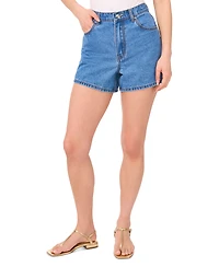 1.state Women's High-Rise Denim Shorts